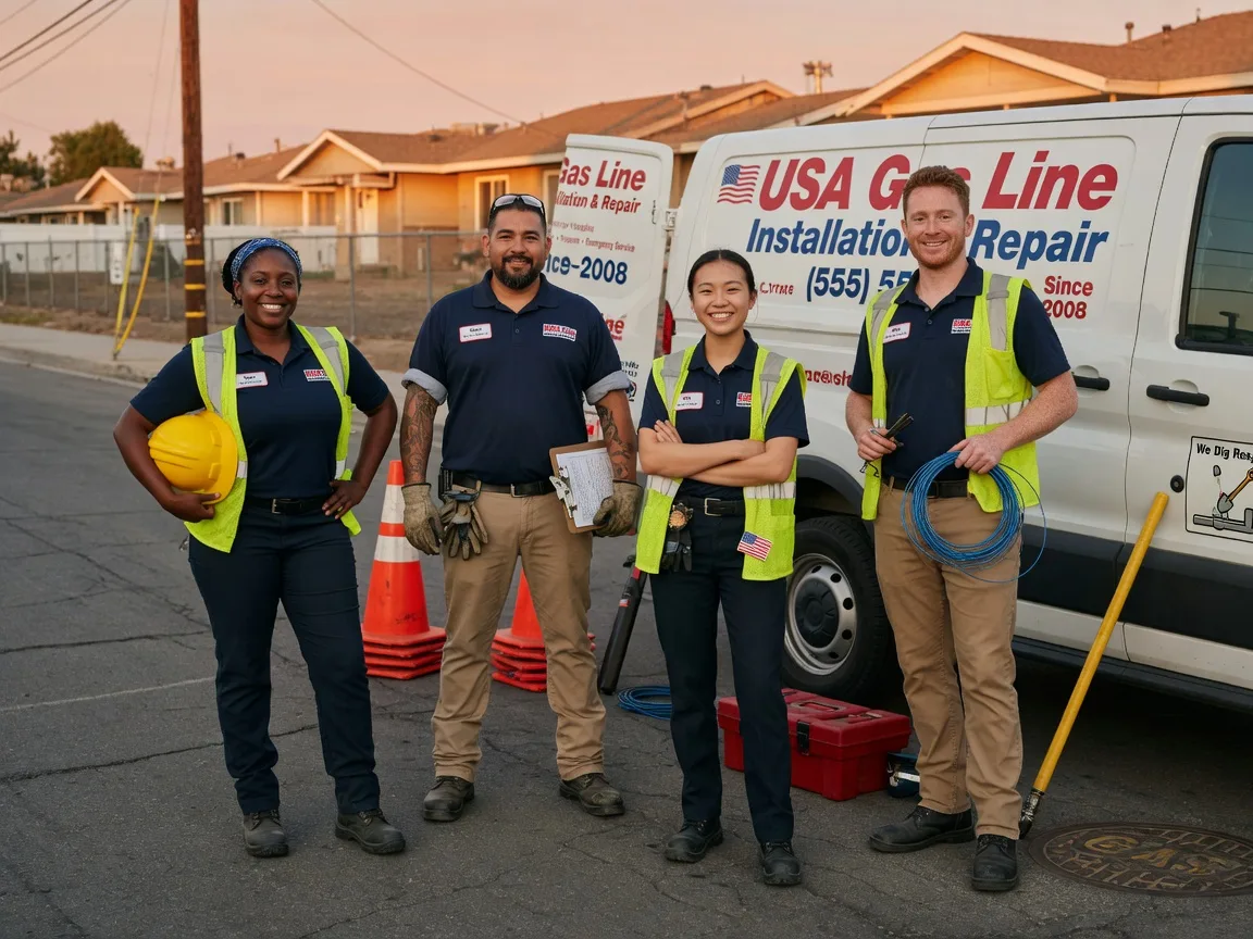 Gas Line Installation company in Sewaren, NJ